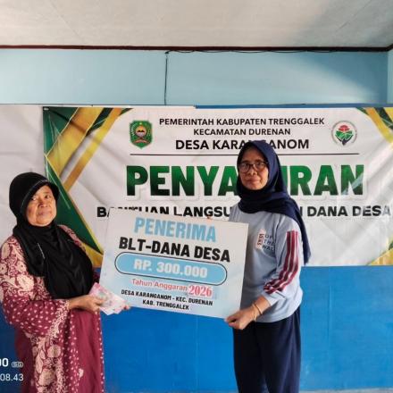 Penyaluran BLT Bulan Juni Tahun 2026